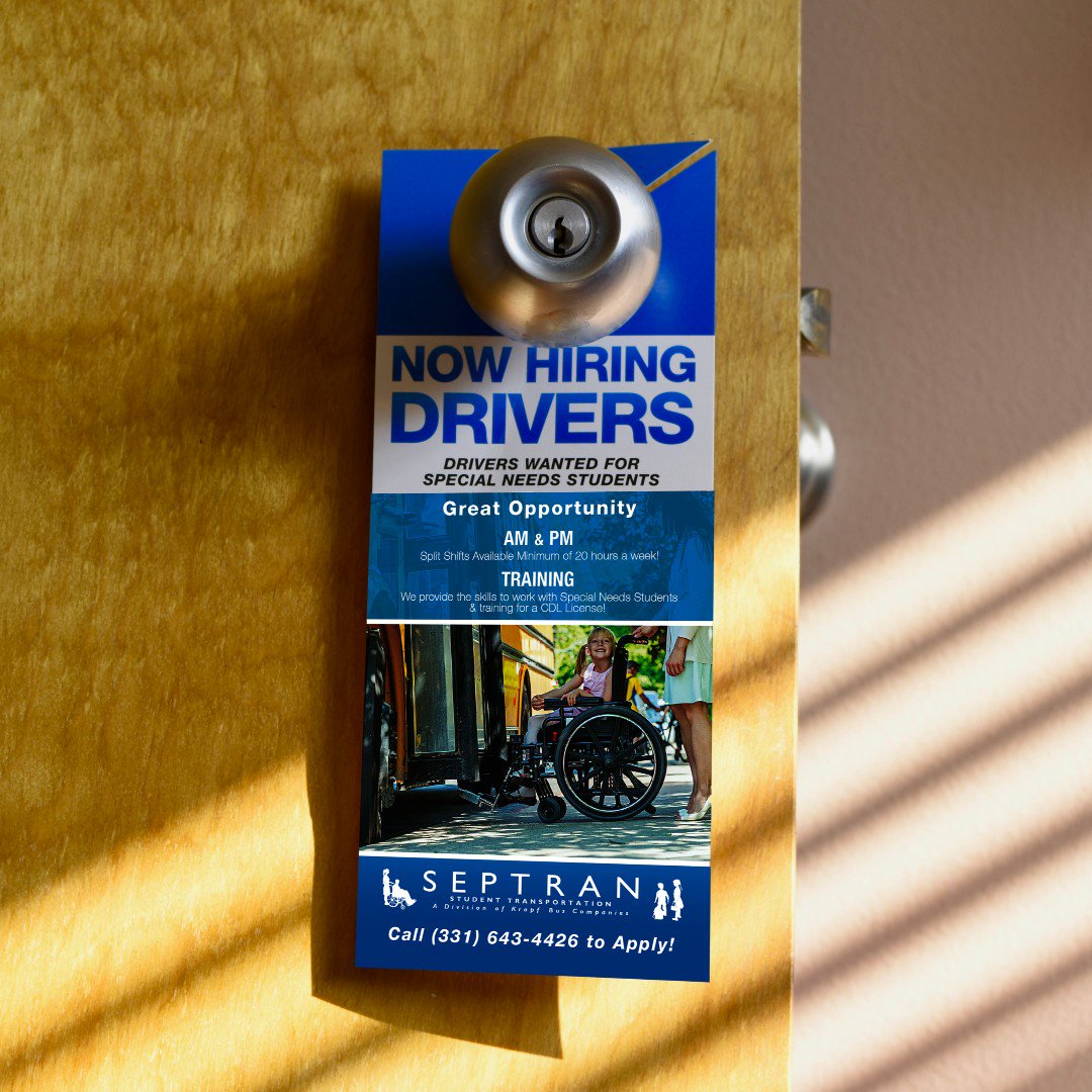 SolutionsByAGM's tweet photo. #FeatureProductFriday Available in a wide range of sizes door hangers always grab the homeowners attention. They are great for target marketing as well as for being an informative piece for current customers.
#doorhangers #attentiongrabber #targetmarketing #agmsolutions https://t.co/vSVRvff85p
