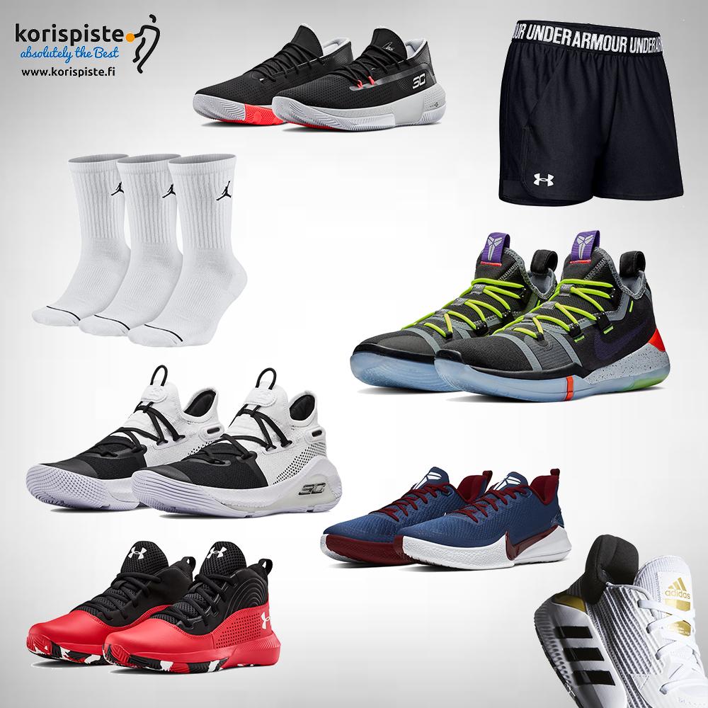 Koko tämän viikonlopun ajan 23.-25.8.
Kaikki normaalihintaiset kengät -25%
Normaalihintaiset Under Armour tekstiilit -25%
Kaikista punalaputetuista tarjouskengistä vielä -10% pois hinnasta.
Kenkäoston yhteydessä sukkapaketti -25%
Tarjoukset voimassa 25.8. asti ja vain myymälässä!