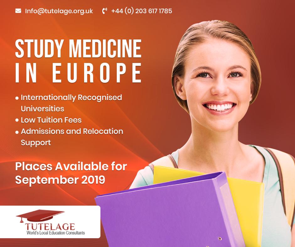 Tutelage Ltd on Twitter "Study Medicine or Dentistry in Europe.We are