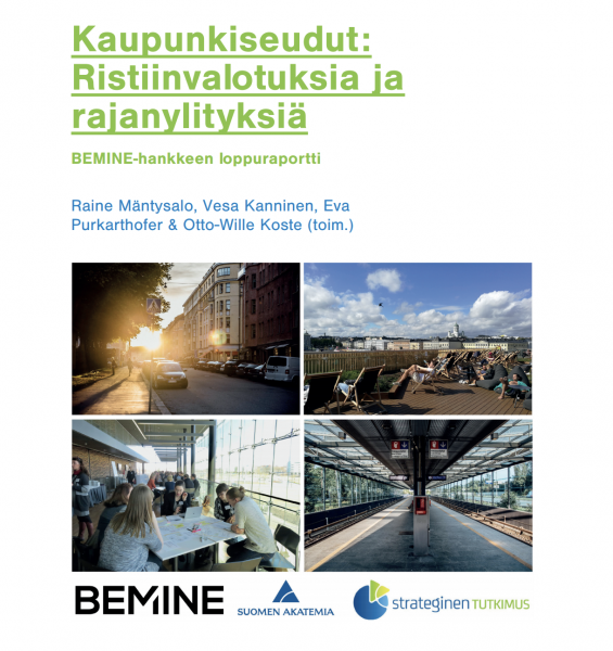 bemine_project's tweet photo. BEMINE-hankkeen loppuraportti "Kaupunkiseudut: Ristiinvalotuksia ja rajanylityksiä" löytyy luku luvulta hankkeemme nettisivuilta. Se on täynnä kiinnostavia tutkimustuloksia hankkeen kolmen vuoden ajalta.
https://t.co/qr2c93C7Lx https://t.co/OHzQifXUs4