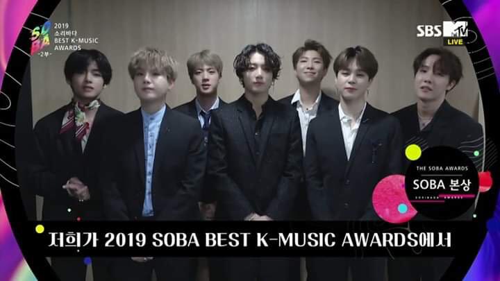 BTS mendapat tiga penghargaan di Soribada Best K-Music Awards 2019 hari kedua, Jumat (23/8/2019).