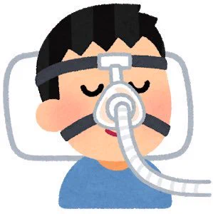NPPV鼻マスク型のイラストや誰が使うねん 