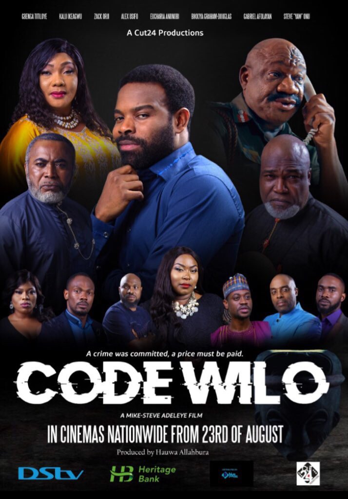 dammie_spencer's tweet photo. The future of Nollywood is bright as the short video of #CodeWilo puts me in this suspense mood. It's hard to guess or connect the dots yet. Do you want to see the movie with me? It's showing in Festival Mall, FESTAC ,4:20pm on Sunday https://t.co/zYMddmy67o