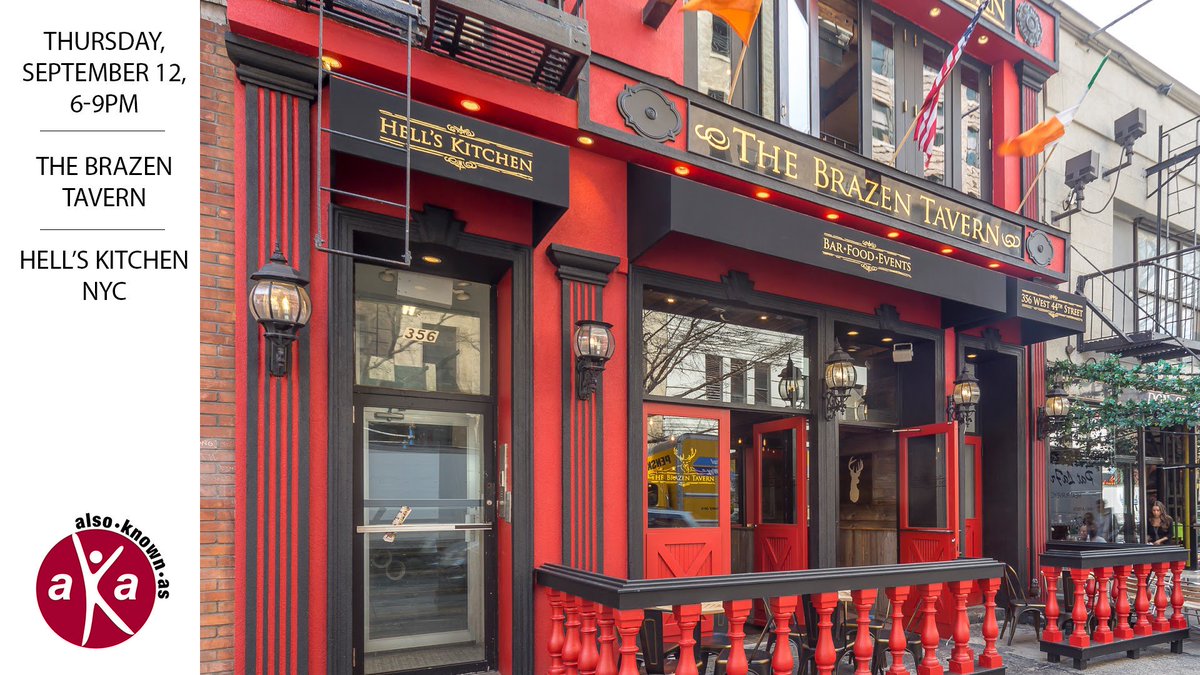 We're officially kicking off our 2019-20 program year!  It's going to be a night full of fabulous people, prizes, and drink specials - see you there!

alsoknownas.org/events/2019/9/…