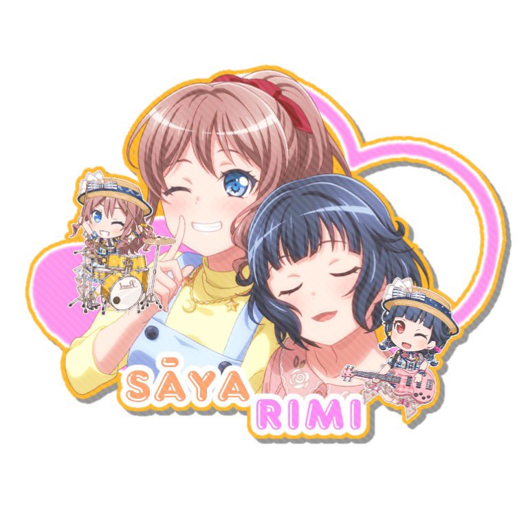 ちゅんちゅん 固ツイ必読 ペアでアイコン作ってみた 保存 使用自由です その際はrtorいいねお願いします バンドリ履歴書 バンドリ加工 バンドリ履歴書素材 ちゅんちゅん加工