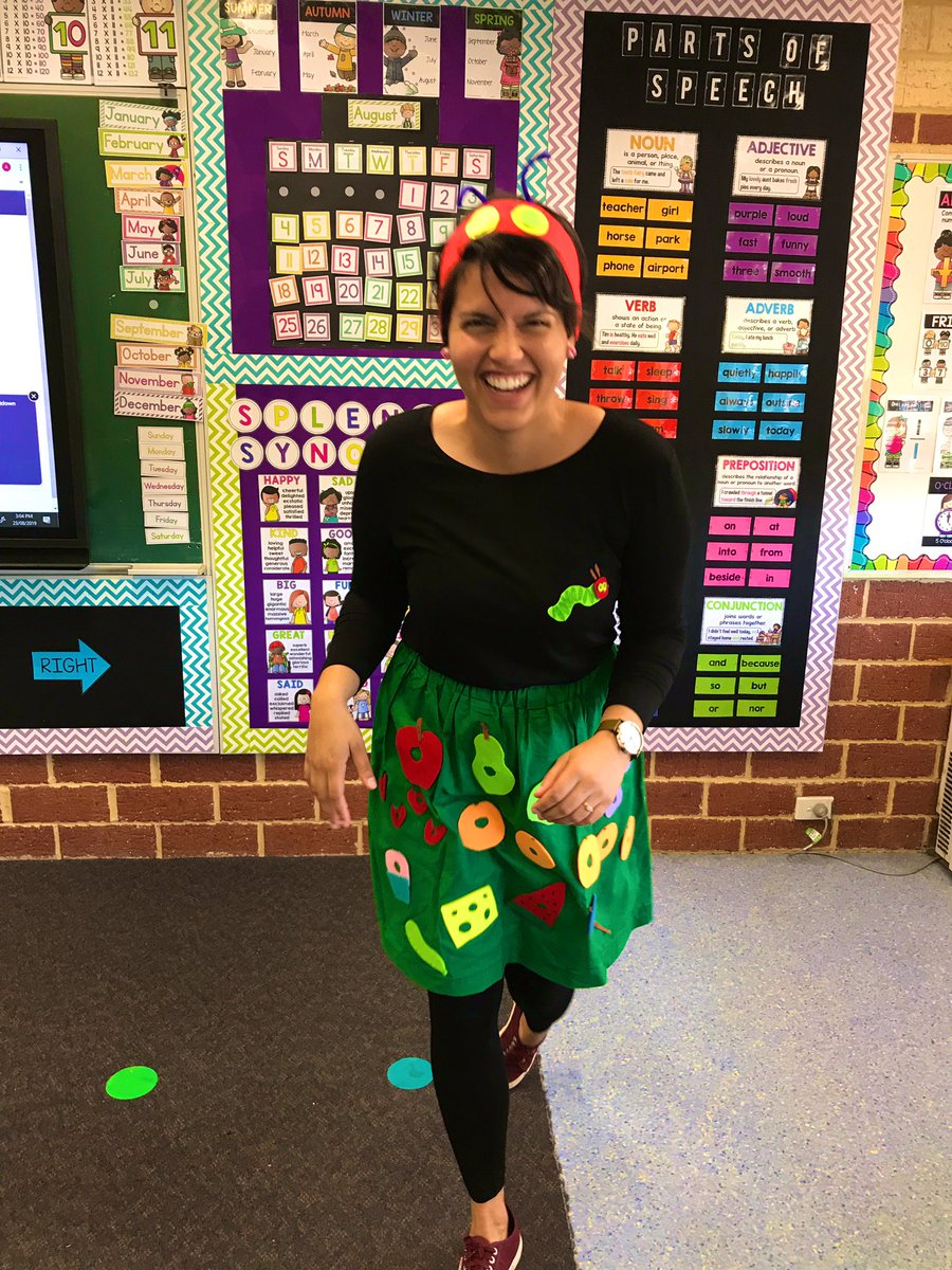 rachelmartial's tweet photo. And that’s a wrap on my first Book Week as an actual teacher! Pretty lucky to do book week at a school where most of our kids have the opportunity to enjoy the gorgeous books shortlisted by @TheCBCA thanks to fabulous and effective instruction 📚 #NoMoreWaitToFail https://t.co/5DyiEOO4aO