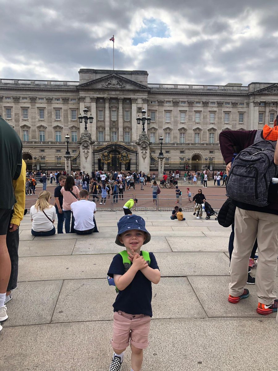 Alfred at Buckingham palace