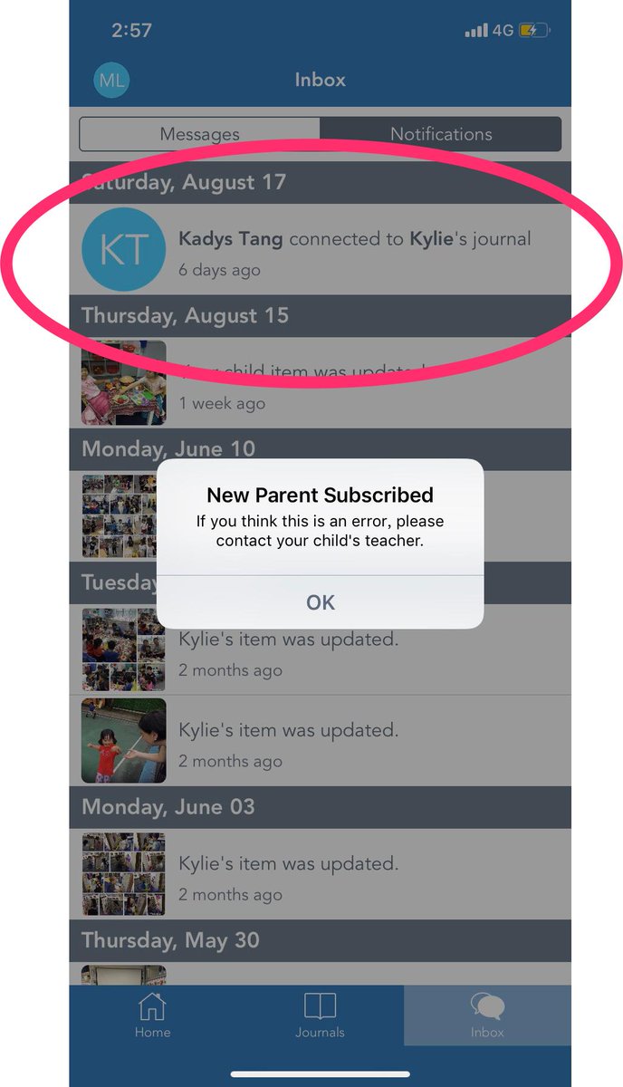 MsReyna2's tweet image. Anyone at @Seesaw or in my #PLN that can help me solve a mystery? Parent was notified that someone joined her child's journal, but teacher account doesn't show it. #help #imstumped