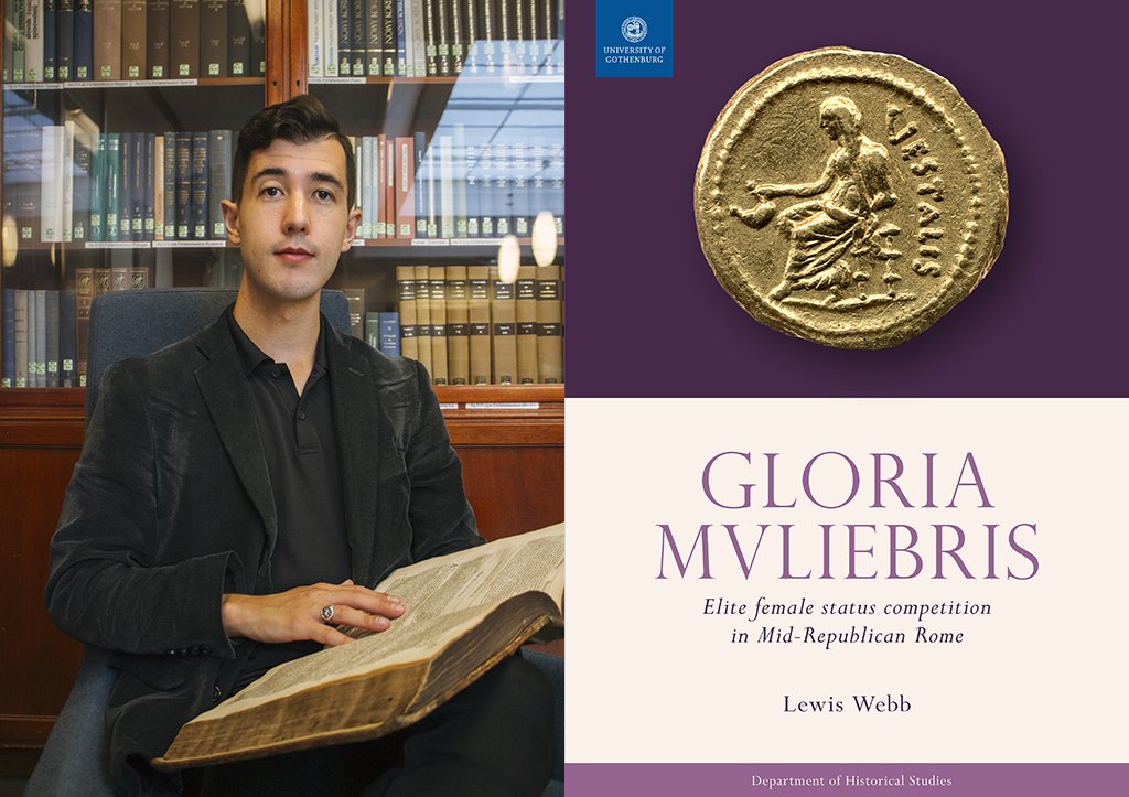 Purpurfärgade kläder, guld, örhängen och två- eller fyrhjuliga ekipage. Elitens tävlan om hög status gällde lika mycket bland kvinnorna som bland männen i Rom under mellanrepublikansk tid, visar en ny avhandling. hum.gu.se/aktuellt/Nyhet…