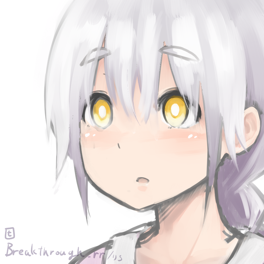 「3年と半の間ずっと使ってきたアイコンを新しく描きました、こうして見るとだいぶ違い」|りろ / omiwatariのイラスト