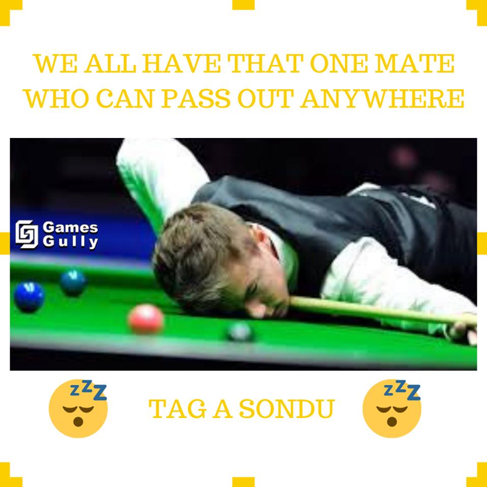 Tag that friend who can literally take a NAP anywhere 😱😂 #gamesgully  #ball #billiard #billiards #pool #ballpool #snooker #pooltable #snookers  #poolhall #snookertime #poolshark #cue #miniclip #snookerbar #snookertable  #billard #bp #snookerplayer ...