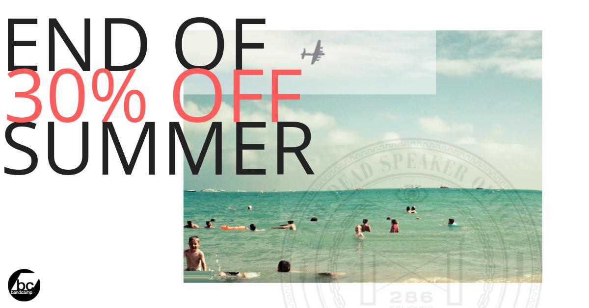 ☀︎ Summer sales ! Until August 31th, -30 % on the ENTIRE label catalogue with the code 𝐡𝐞𝐚𝐭𝟏𝟗 to use on Bandcamp
-
thedeadspeakeroffice.bandcamp.com

#leftfieldhouse #electronicmusic #techno #electro