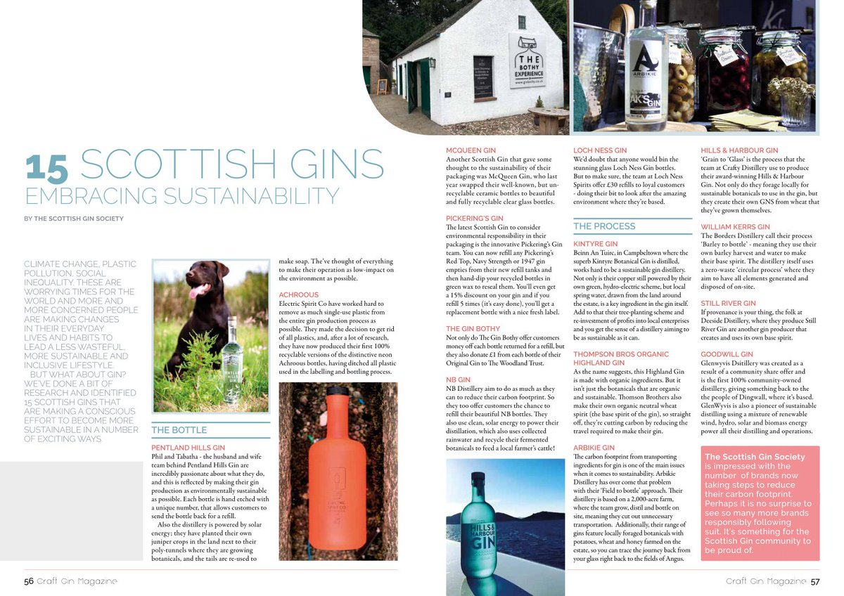 theginwyche's tweet image. @scottish_gin have written a fabulous article for the next issue of Craft Gin Magazine.

15 Scottish Gins Embracing Sustainability 🌱🌱

You can read all about it via the link below. 
dropbox.com/s/6qs3777ce7eb…
@GoodWillGin
@Lochnessspirits @NB_Distillery 
@beer_trade