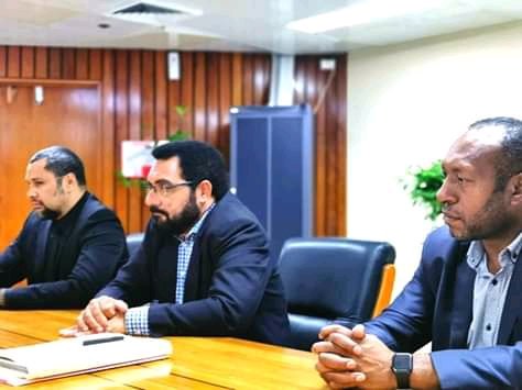 tongamp_g's tweet photo. PAC issued 14 days to #Borneo Pacific Pharmaceuticals ltd and #BSP✍️✍️🇵🇬✔️
#pac committee members during press conference
#takebackpng🇵🇬🇵🇬🇵🇬
#richchristianblacknation
#Godblesspng🇵🇬🇵🇬🇵🇬
#Juffa #Pundari #Tongamp 🇵🇬🇵🇬🇵🇬 https://t.co/vlANqdZmJk