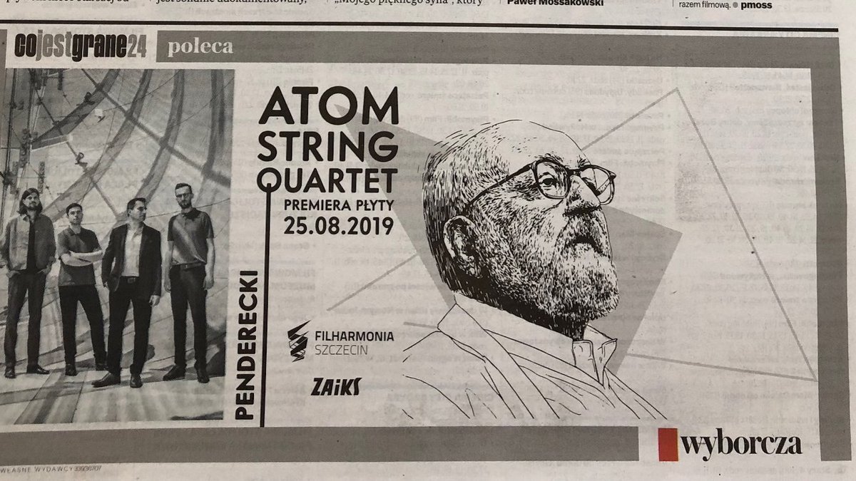 Atom String Quartet tweet media