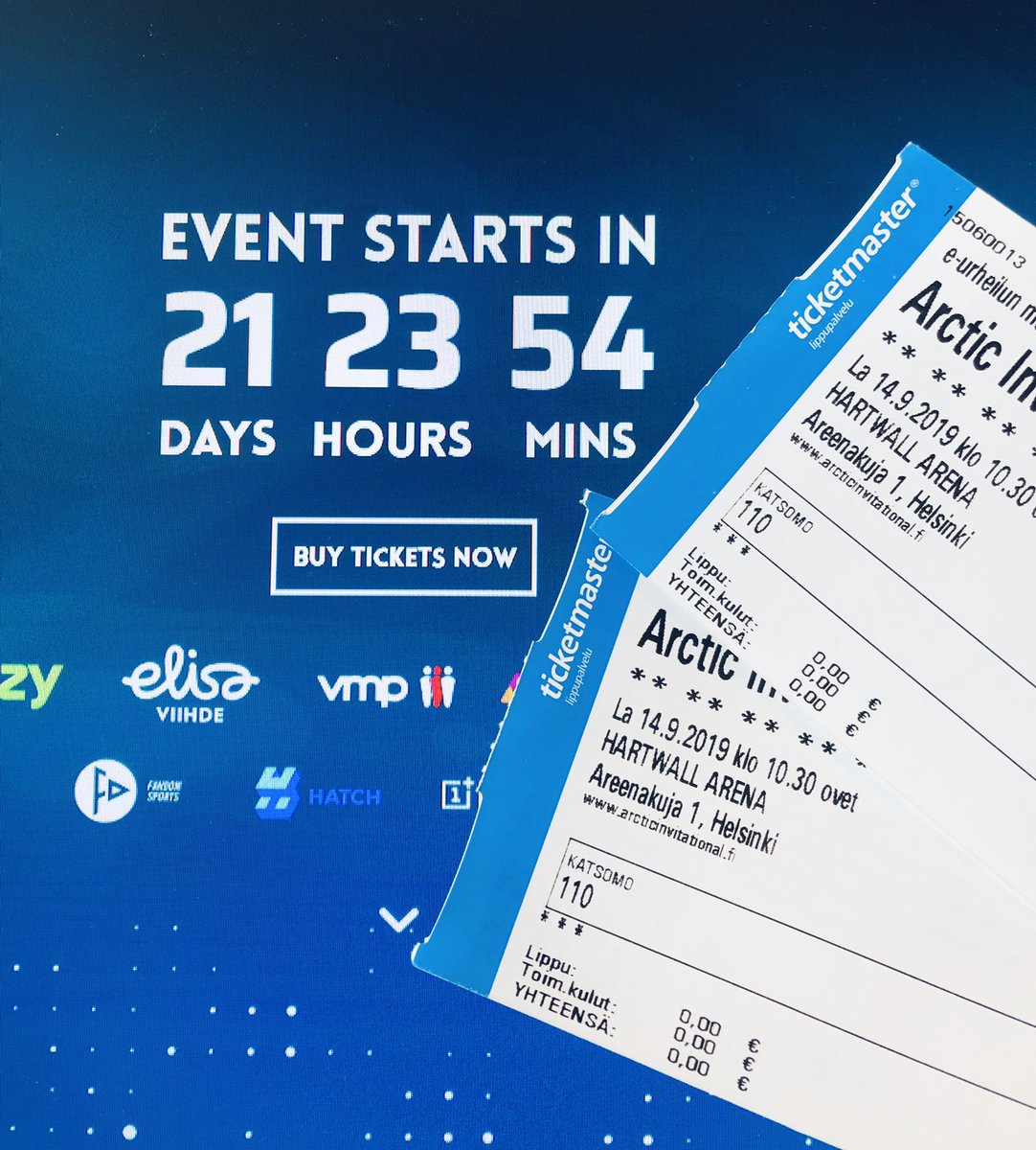 Veto (@vetoesports) on Twitter photo Syyskausi lähenee ja Veto mönkii kolostaan arvonnan merkeissä!
<a href="/ArcticInv/">Arctic Invitational</a> pyörähtää käyntiin jo kolmen (3) viikon päästä ja nyt olisi lippuja tarjolla🔥
RETWEETTAA tämä twiitti ja olet mukana KAHDEN lipun arvonnassa🥶
Arvonta suoritetaan 31.8.2019.
#esportsfi #vimpelspulling Syyskausi lähenee ja Veto mönkii kolostaan arvonnan merkeissä!
<a href="/ArcticInv/">Arctic Invitational</a> pyörähtää käyntiin jo kolmen (3) viikon päästä ja nyt olisi lippuja tarjolla🔥
RETWEETTAA tämä twiitti ja olet mukana KAHDEN lipun arvonnassa🥶
Arvonta suoritetaan 31.8.2019.
#esportsfi #vimpelspulling
