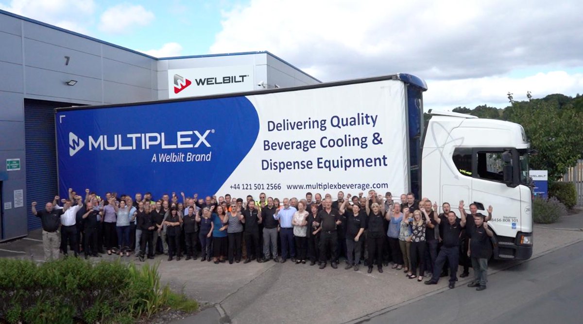 WelbiltEurope's tweet photo. Last week we spent the day filming with the fantastic team at #MultiplexBeverage, manufacturers and suppliers of #cooling and #dispense equipment to the beverage industry.
Thirsty to know more???
https://t.co/oLYvwMrftb
#Refreshing The Experience #WeAreWelbilt https://t.co/xmqYPjhv3l