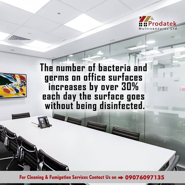 pdm_lmtd's tweet photo. An unclean work environment is an excellent breeding ground for various germs and allergens, which only emphasizes the need to keep it clean at all times. #pmlcleansbest #prodatek #pestcontrol #cleaning #fumigation #environment #focus #tgif #weekendvibes #fridaythoughts https://t.co/TI0vGPXQ3y