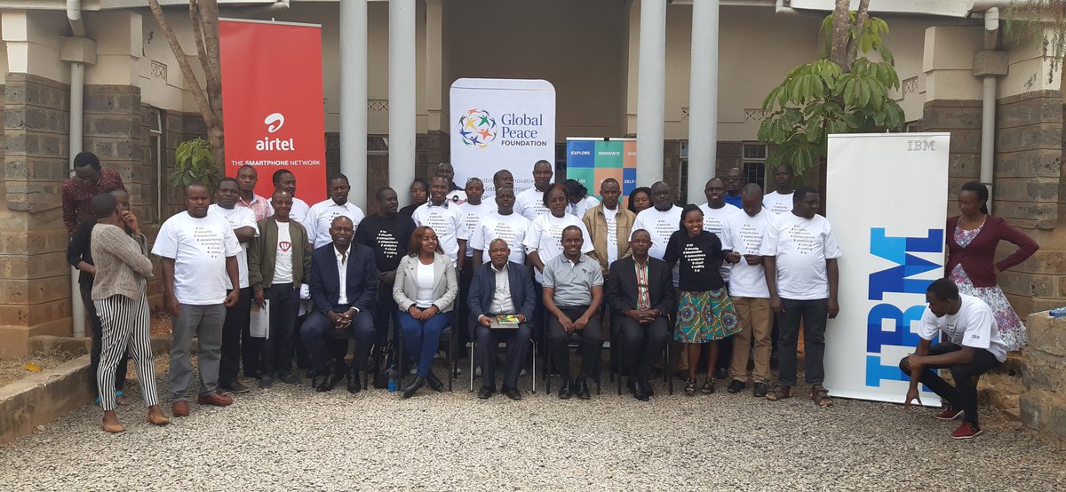 GlobalPeaceKeny's tweet photo. Morning activities concluded, happy teachers and instructors.
#BootcampDay2
@OracleAcademy
@IBM 
@AIRTEL_KE 
#globalpeaceyouths #datascience #analytics #coding #iot #ai #security https://t.co/CTf7OLuuiQ
