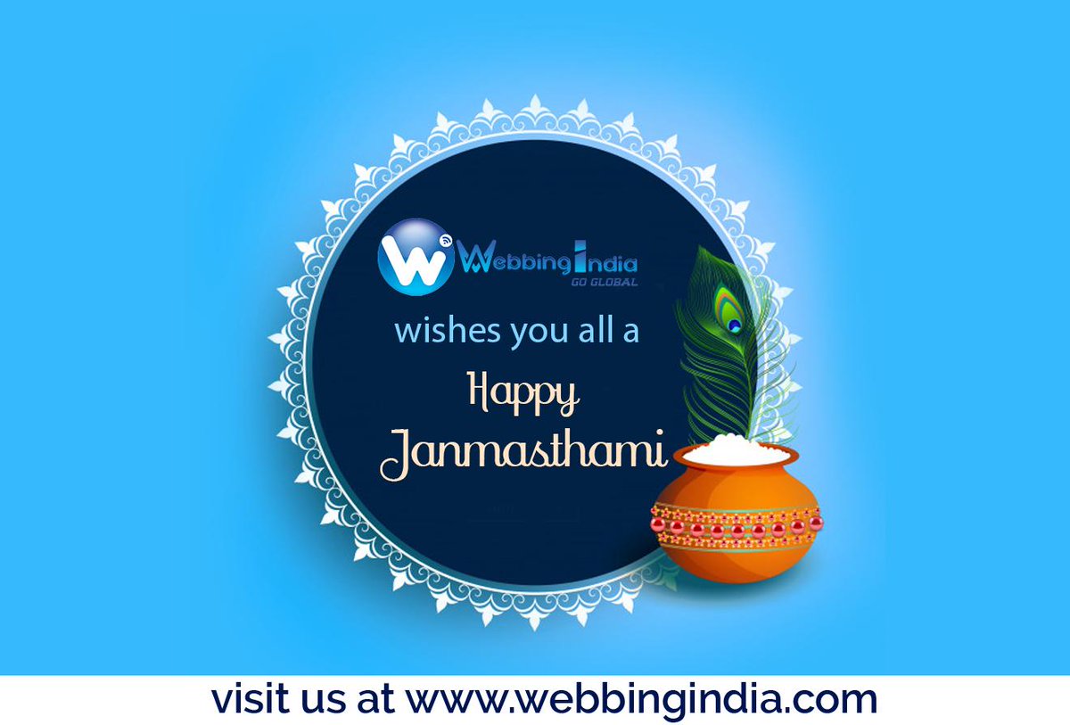 webbingindia's tweet photo. May Lord Krishna's flute invite the melody of love into your life.

 Wishing You All A Very Happy

      "JANMASHTAMI"

 #krishnaastami, #janmashtami, #janmashtami2019, #lordkrishna

Wishes from : https://t.co/UHloPHuxFW https://t.co/35EV37noBL