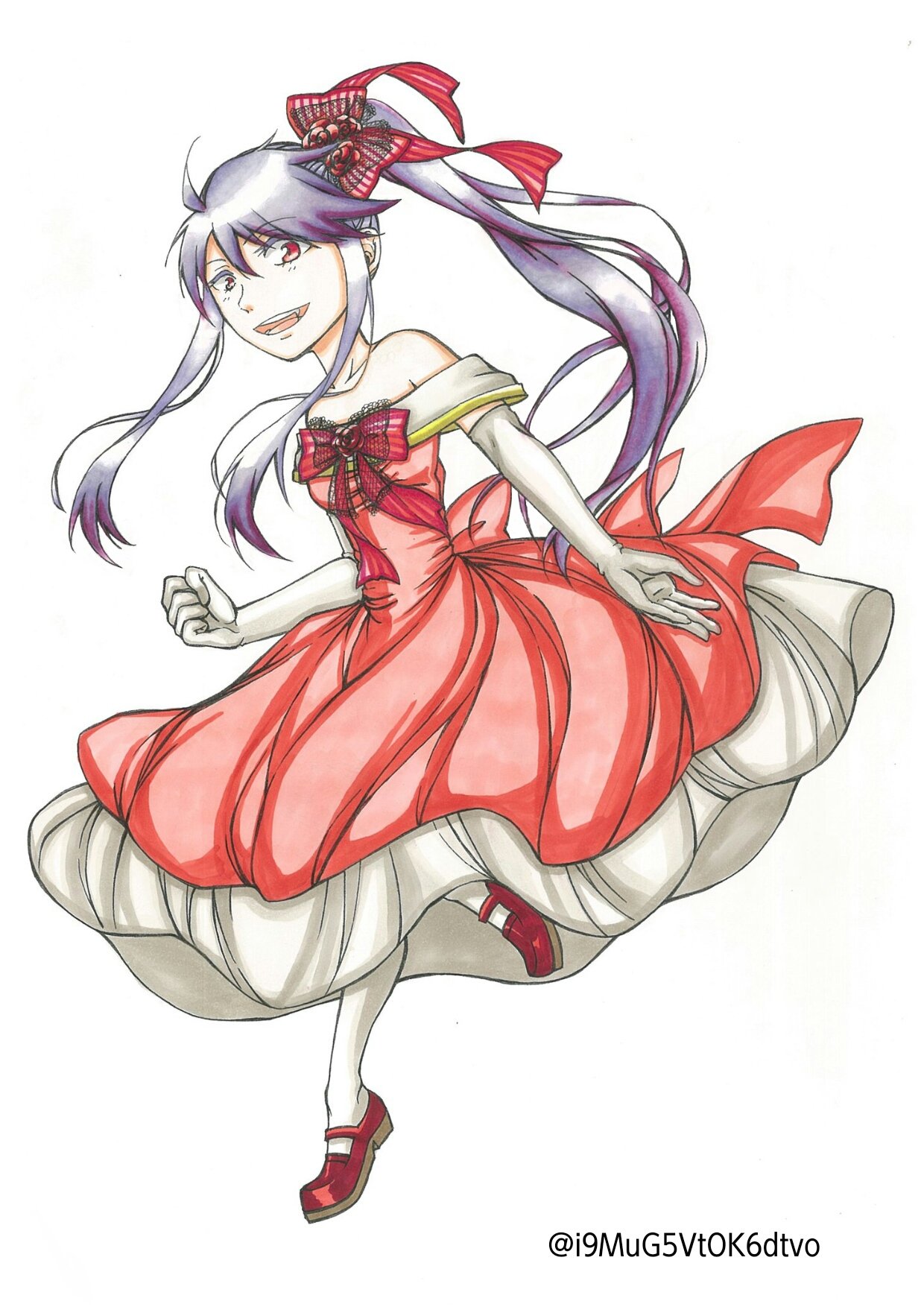 甘夏 絵垢 企画で描いた絵とアナログ絵 コンビニスキャンでクリーンアップ T Co Moiyiogu2c Twitter