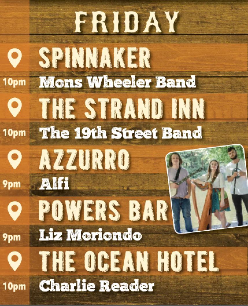 Tonight (Friday) at the 25th #DunmoreEastBluegrassFestival!
Download the full festival programme at discoverdunmore.com to check out all the great FREE acts playing across the weekend!