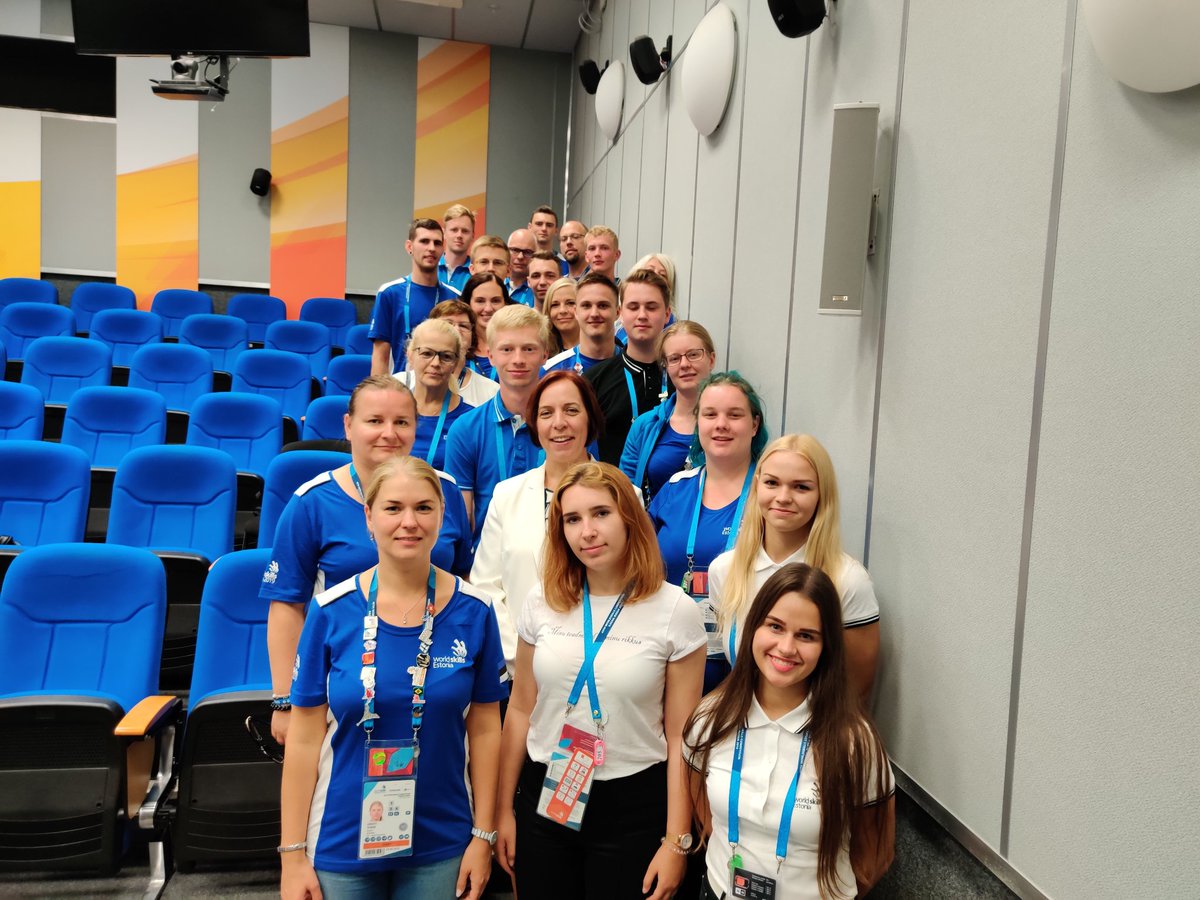 Täna algas WorldSkills võistlus. Soovin meie võistlejatele palju edu ja jõudu!