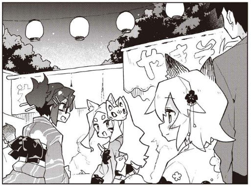 ?「仙狐さん」最新40話更新されました!
夏祭り、浴衣の女の子は可愛く見えますね…!今回はいっそう可愛く描けた気がします!読んでくれ!!!?✨
