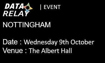 DataRelay_uk's tweet photo. Register for Data Relay 2019 #Nottingham Wednesday 9 October https://t.co/4UcpPU3mWO https://t.co/PrSwJne5mr