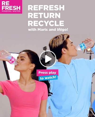 senyoramaris's tweet photo. REFRESH
RETURN
RECYCLE

#TasteCleanLiveClean experience of Refresh Mineral Water!

Try it today to get the taste of pure mineral water bottled straight from the source in a 100% recyclable plastic bottle!

#RefreshReturnRecycle VIDEO HERE https://t.co/7uRSBwrKAH @MissMarisRacal https://t.co/VKqbi3Xqha