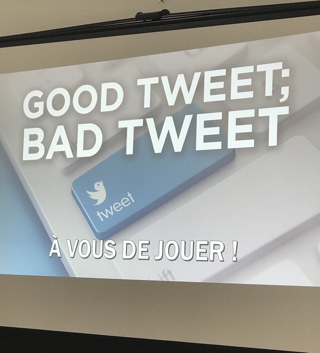 dylanv_dev's tweet photo. End of @madebeaune's presentation ... Know that we know more about Twitter ! Thanks to her  🛠⌨️
 #Twitter #Learning https://t.co/FMx0lq4Fr5