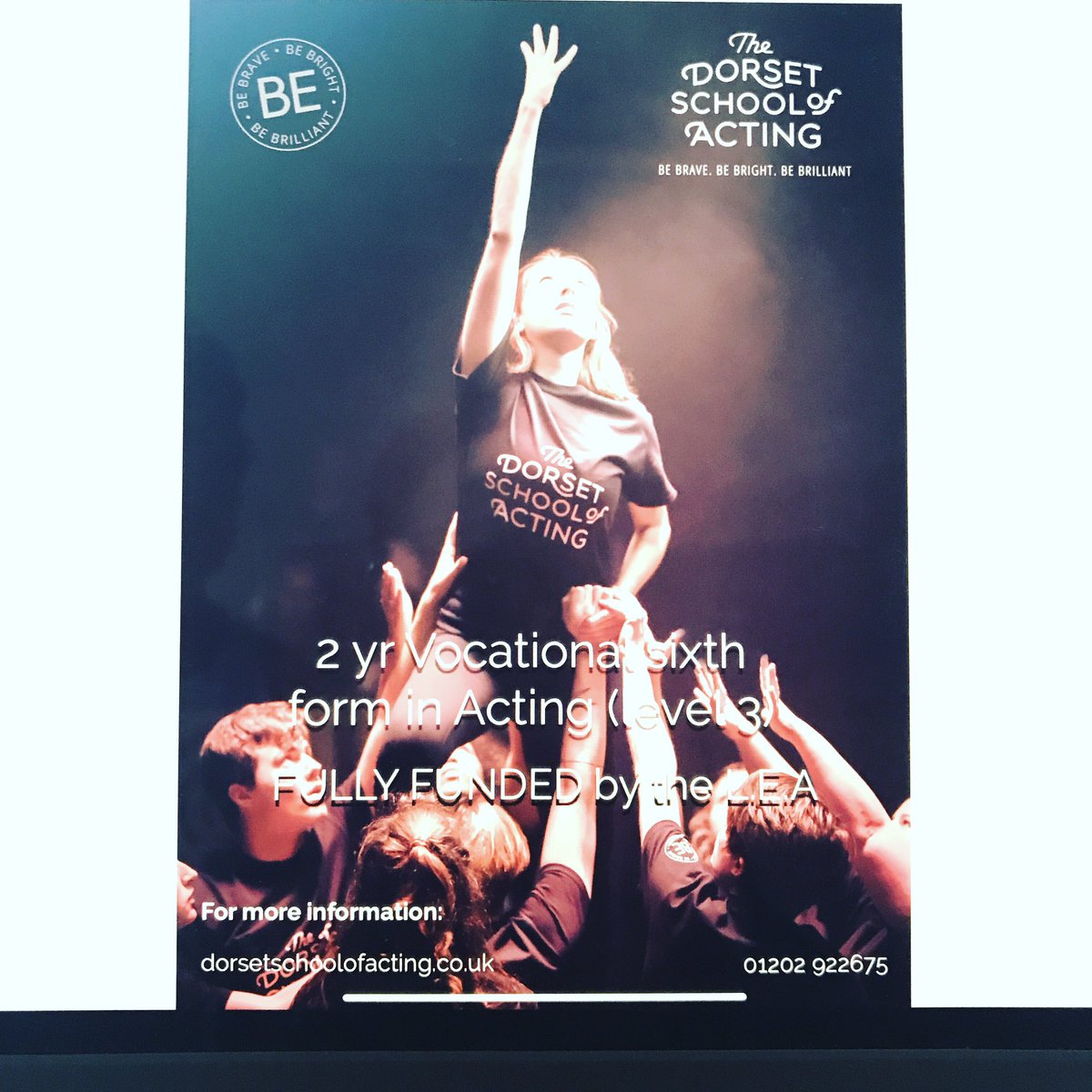 BIG SHOUT OUT TO EVERYONE WHO GOT THEIR #gcse2019 RESULTS YESTERDAY! 🎉💪👍 Don’t forget about our 2 yr FULLY FUNDED vocational course in #acting @lighthousepoole starting 9th September! #education #poole #dorset #gcse #gcseresults #gcseresultsday2019 #gcseresultsday #bournemouth