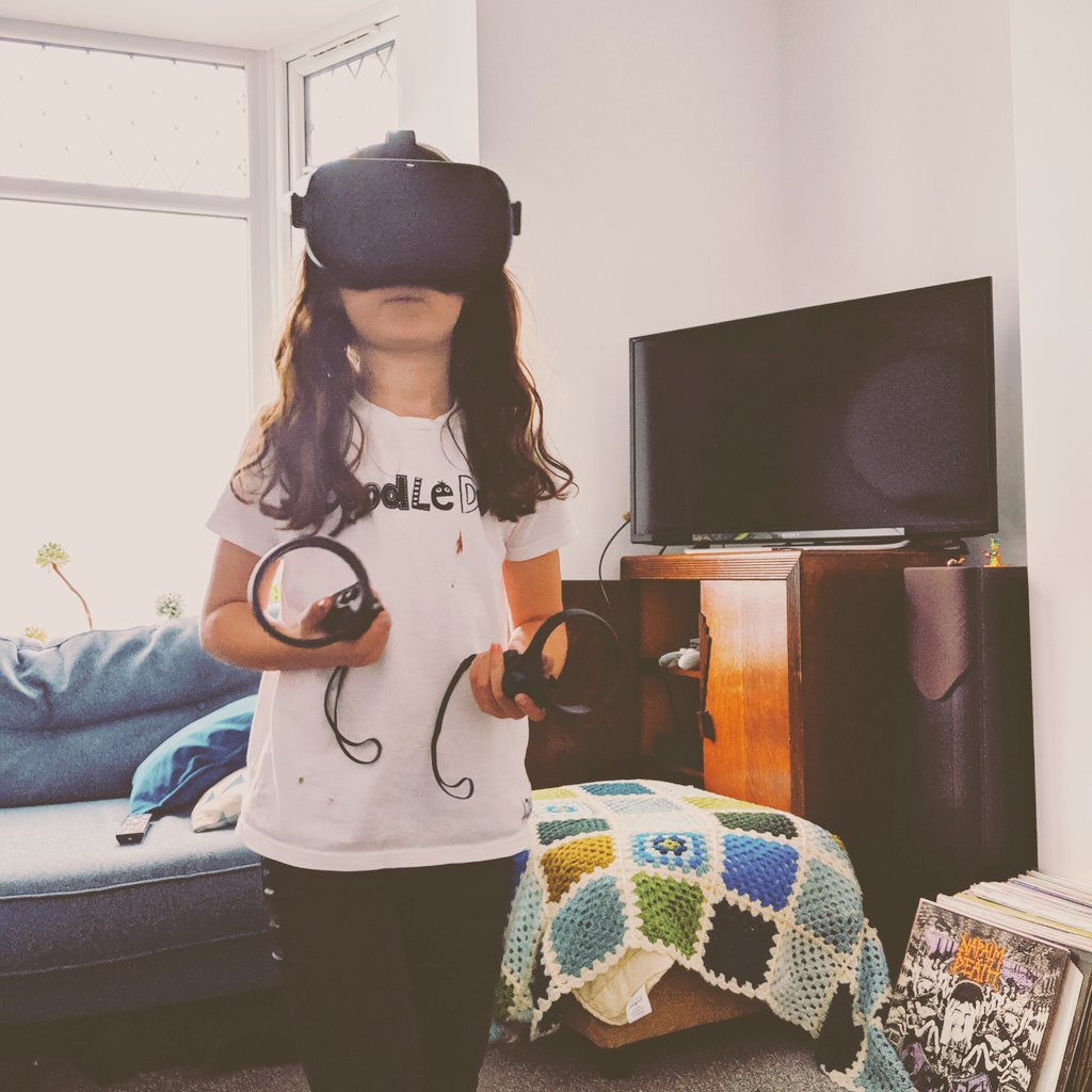 michelleeparker's tweet photo. @drzaf_pic I wonder if they do a VR version? #VRCPR https://t.co/1sNRHb5Mb1