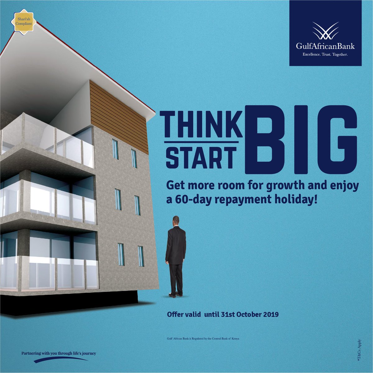 With our mortgage plan, you can grow your business to your vision with reduced financing rates, get an enhancement of your facility limits and enjoy financing up to 84%!
SMS 'ThinkBigStartBig' to 21981 https://t.co/KXOWKcTZIH