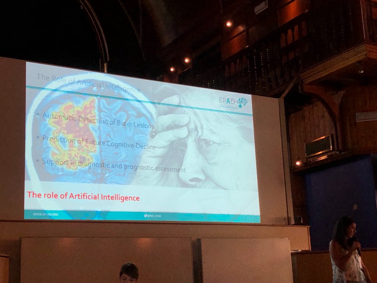 NatalieDJenkin1's tweet photo. Sylvia Ingala discussing the use of Machine learning algorithms to predict cognitive decline in preclinical AD based on clinical and MRI data. Really looking forward to reading the paper when the results are published!
@SINAPSECENTRE @sdrc_research @NRS_NDN https://t.co/uxblXIAO9G