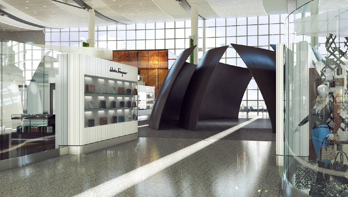 We understand that shopping isn’t for everyone. When designing the Toronto Airport duty free area, our primary objective was to enhance the overall experience of passengers passing through, respecting those who do want to shop and those who may not. #Canada #shopping