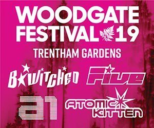 Only 5 weeks to go until @BWitchedreunion @Official5ive @A1Official @AtomicKOfficial @BlazinSquad @BigBenOfoedu and @lolly_AnnaK join us for #Woodgate19 at @TrenthamGardens Tickets are on sale now 👉 bit.ly/2N3c5EU