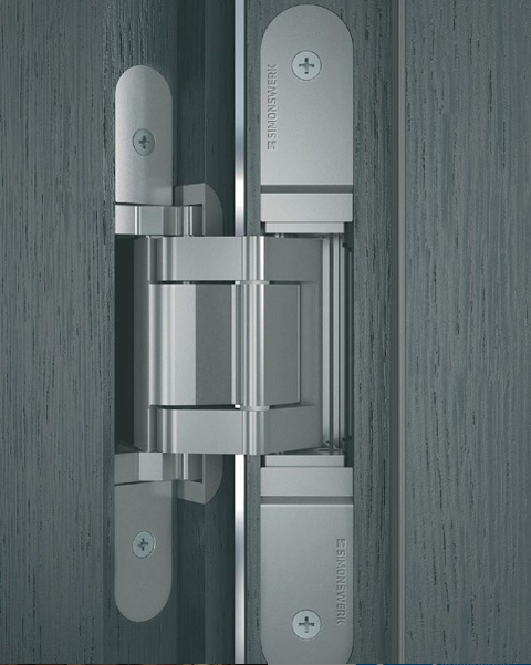 SupplyHardware's tweet image. TECTUS-For rebated residential doors. The concealed hinge is completely invisible when the door is closed. The hinge joints special geometry allows for installation in the rebated door leaf with a receiver in either wood, steel or aluminium frames. #concealedhinge #hinges #doors