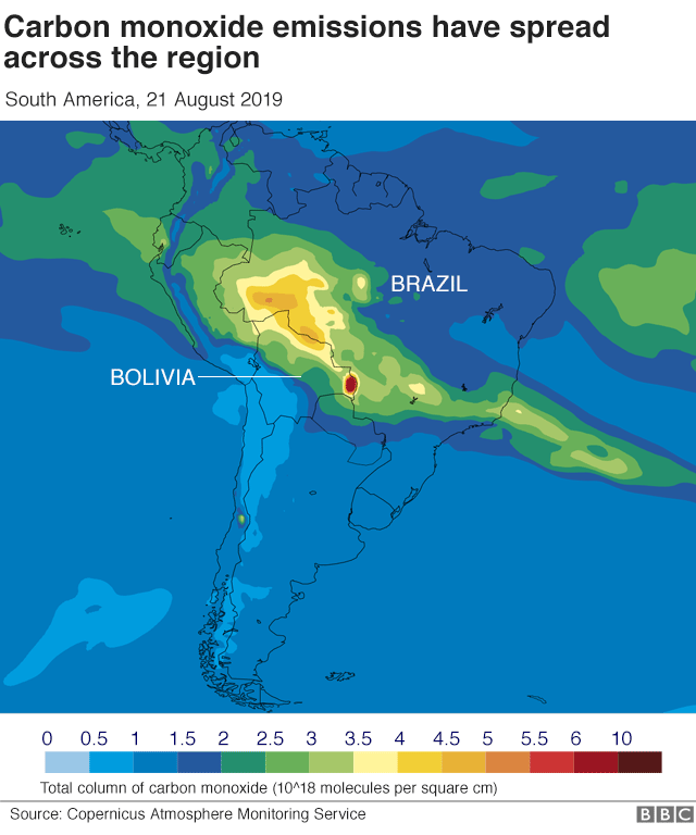 jimmcquaid's tweet photo. Record number of #FiresInBrazil currently decimating the #Amazon is an "international crisis" that needs to top the agenda at this weekend's #G7 summit, bravo President @EmmanuelMacron  https://t.co/GkR8Ngk1L4 https://t.co/dLAcZPGrv2