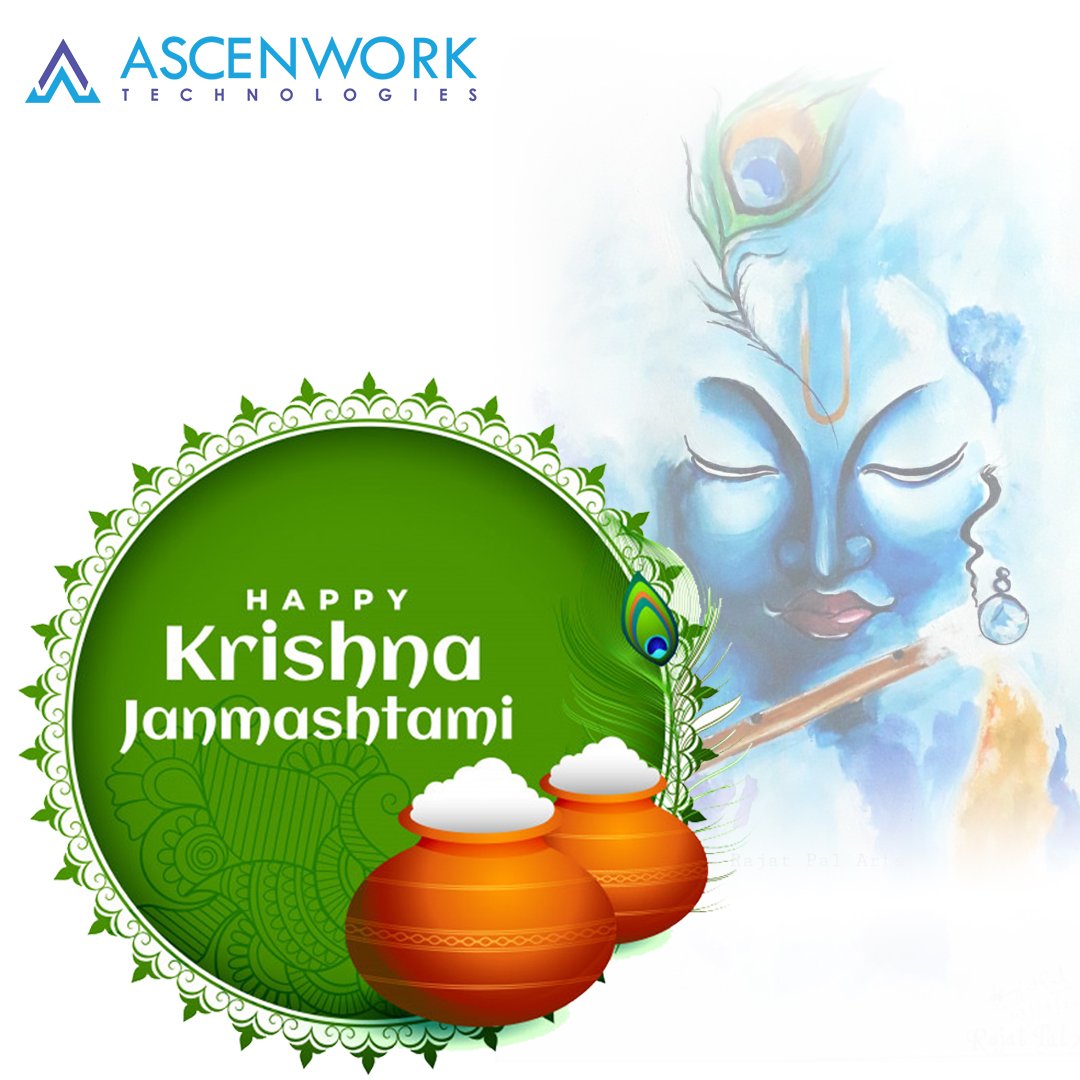ascenwork's tweet photo. Let’s celebrate the birth of Lord Krishna with full fervor and enthusiasm. Happy Janmashtami!!

#happyjanmashtami  #AsceworkTechnologies #SharePoint 
#softwaredevelopment #Software #MobileApplication #WebApplication #PortalDevelopment #WorkflowApplication
#softwaresolutions https://t.co/ZQVCl0duD0