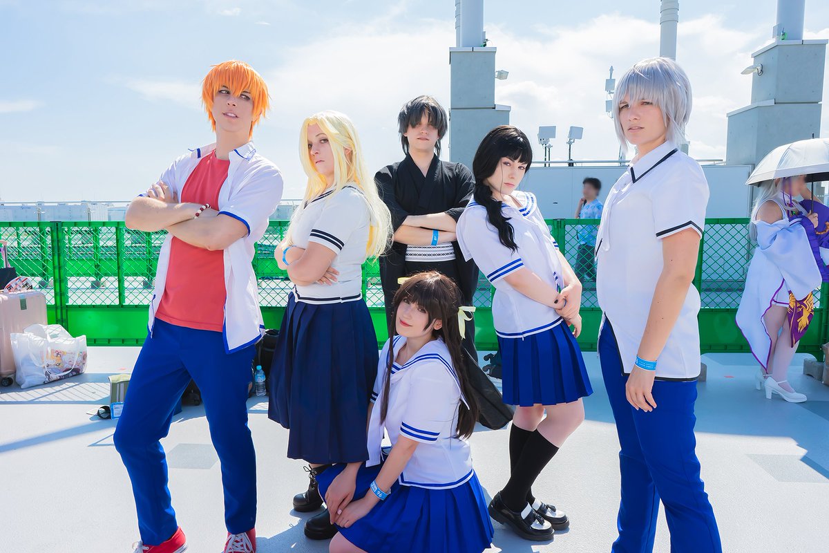 クロウ Clow 五条写真集通販 Booth C96 19夏コミ コスプレ 2日目 フルバ フルーツバスケット 本田透 Ruki 草摩 由希 愛礼 草摩 夾 クロウ 草摩 紫呉 ジョージ 魚谷 ありさ ルールー