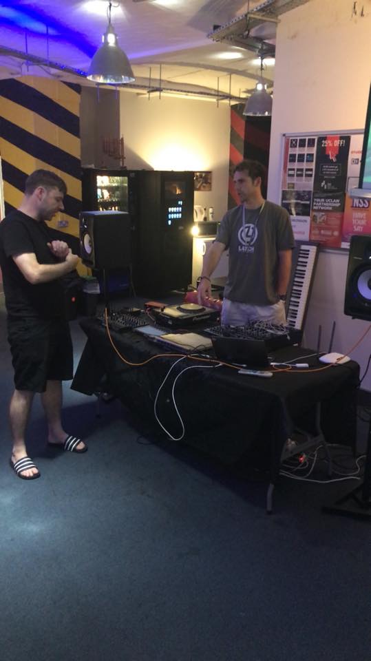 SSRldn's tweet photo. Almost done setting up for @Ableton patch friday! Come down from 2! https://t.co/T7aiLlYWNg