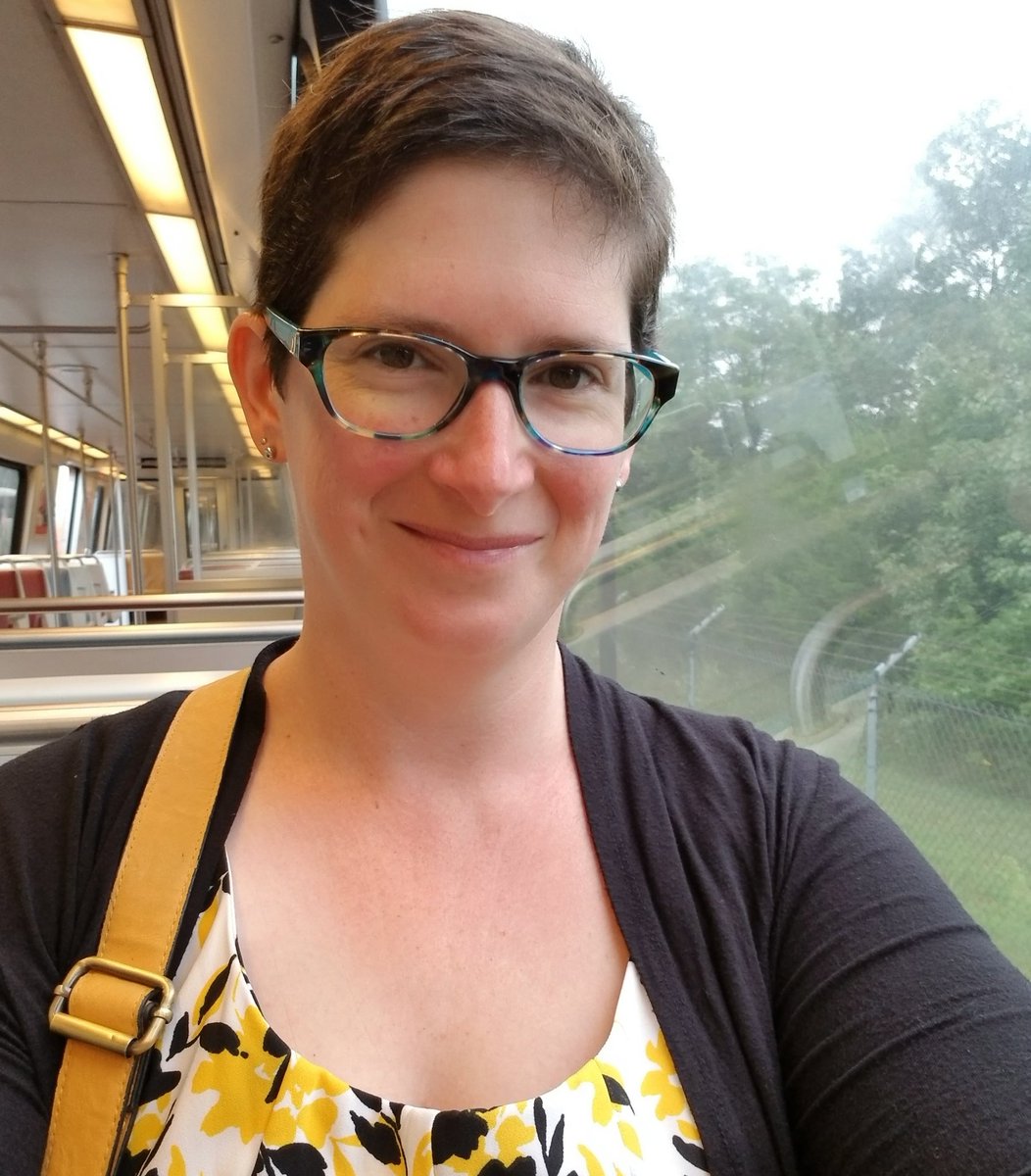 SarahBeetham's tweet photo. My last morning Metro ride in DC. Gray skies for a transitional moment, and a mind full of memories #postdoclife #GoodbyeDC https://t.co/5D2RuKq0Yf