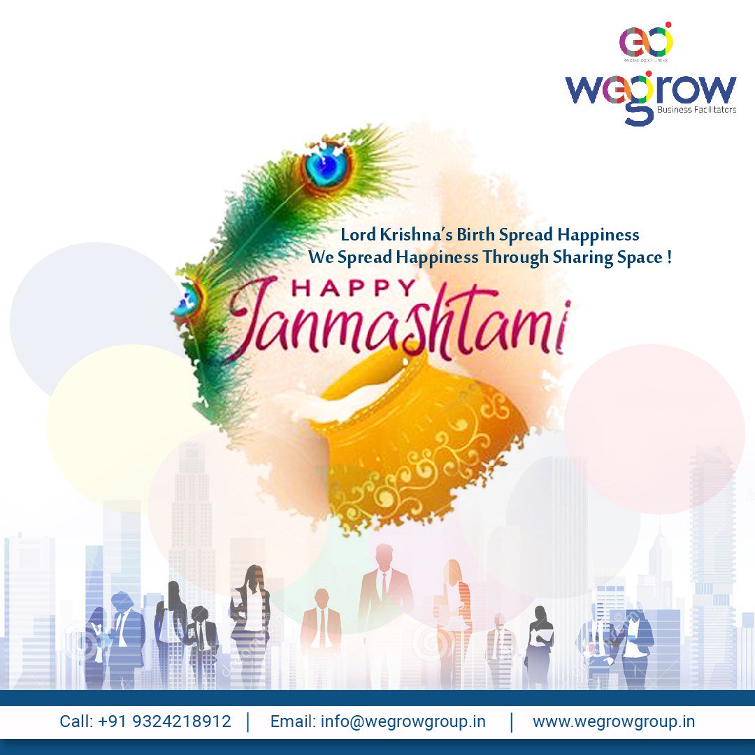 OwWegr's tweet photo. Happy Janmashtami to every one from WeGrow Team https://t.co/1ZzadyXkhi