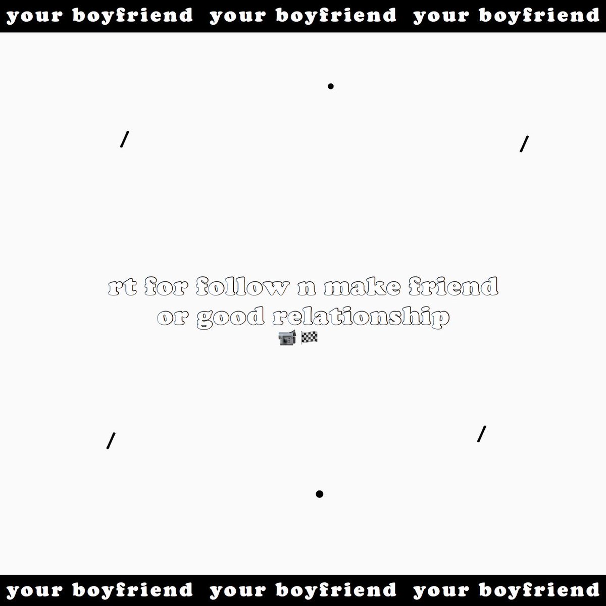 𝐲𝐨𝐮𝐫 𝐛𝐨𝐲𝐟𝐫𝐢𝐞𝐧𝐝  🤙🏿 สวัสดีครับ ผม โก 𓐄 พาว เมจแจฮยอน 💪🏻🗓️ เพิ่งจะนิวแอคได้ไม่นาน เลยอยากจะ ʿ แลกฟอล 𓐄 ตามทักเดม ʾ ครับ หน้าทลเงียบเหงามากเลย อยากมีเพื่อนไว้เล่นด้วยหลายอัตรา ไม่รู้จะพิมพ์ไรละ รีไว้เดี๋ยวทักไปคุยด้วย ยพท.rt ตามทักครับ 👊🏻📹