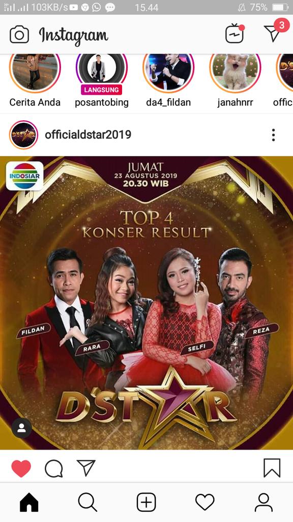 Jangan kasih kendor sms dan vote💪💪👍👍