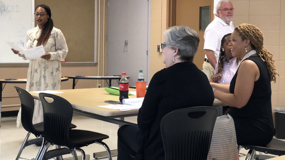 Office of Leadership &amp; Teacher Development lead by Ms. Angela McConico dive into connecting &amp; reflecting. <a href="/hisd_newteach/">HISDNewTeacher</a> @TeamHISD <a href="/HISD_CPTL/">HISD CareerPathways</a> <a href="/angela_mcconico/">Angela McConico</a>