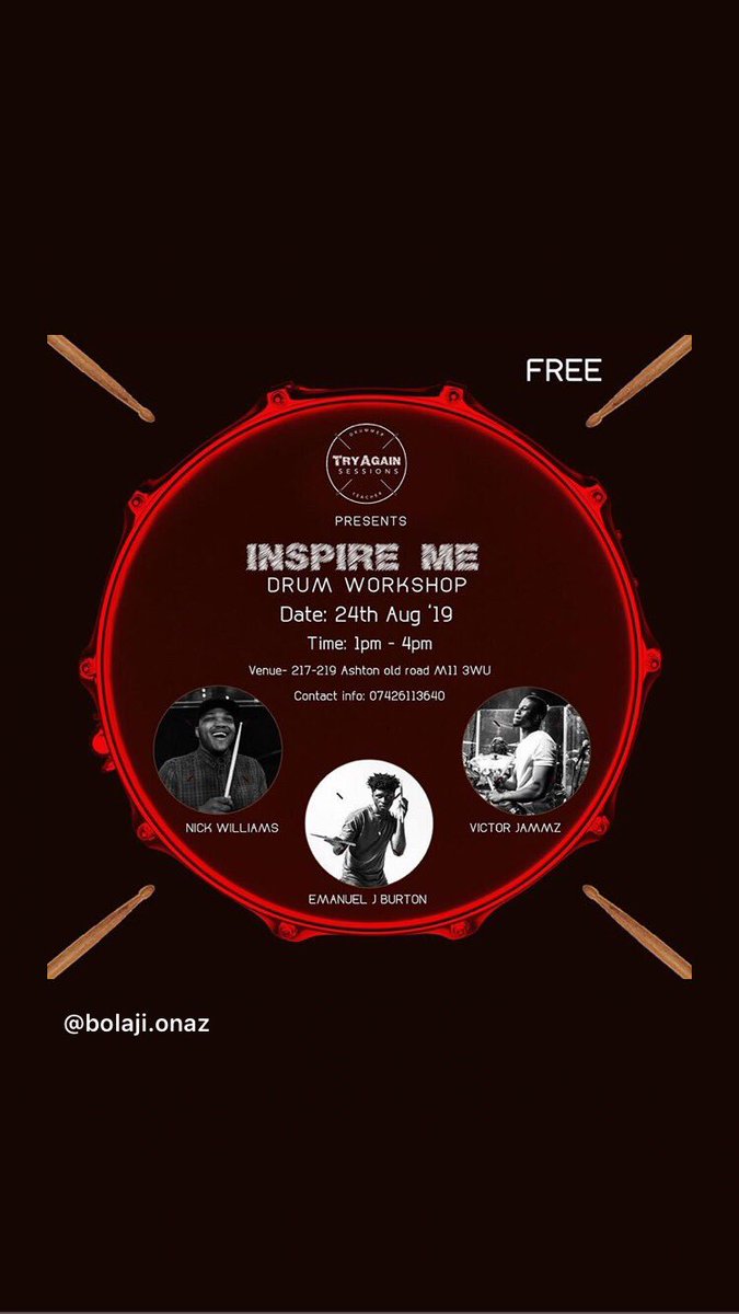 Victorjammz's tweet photo. ‘Victor, What brands do you endorse?’

‘How do you get gigs?’

‘What’s it like playing for Artists like @olamide_YBNL @adekunleGOLD, @iamkissdaniel Donnie McClurkin, Sinach ...?’

I’ll be answering every question tomorrow and pray I inspire you guys with a few words. 🙏🏾 https://t.co/ESHKNZoTBB