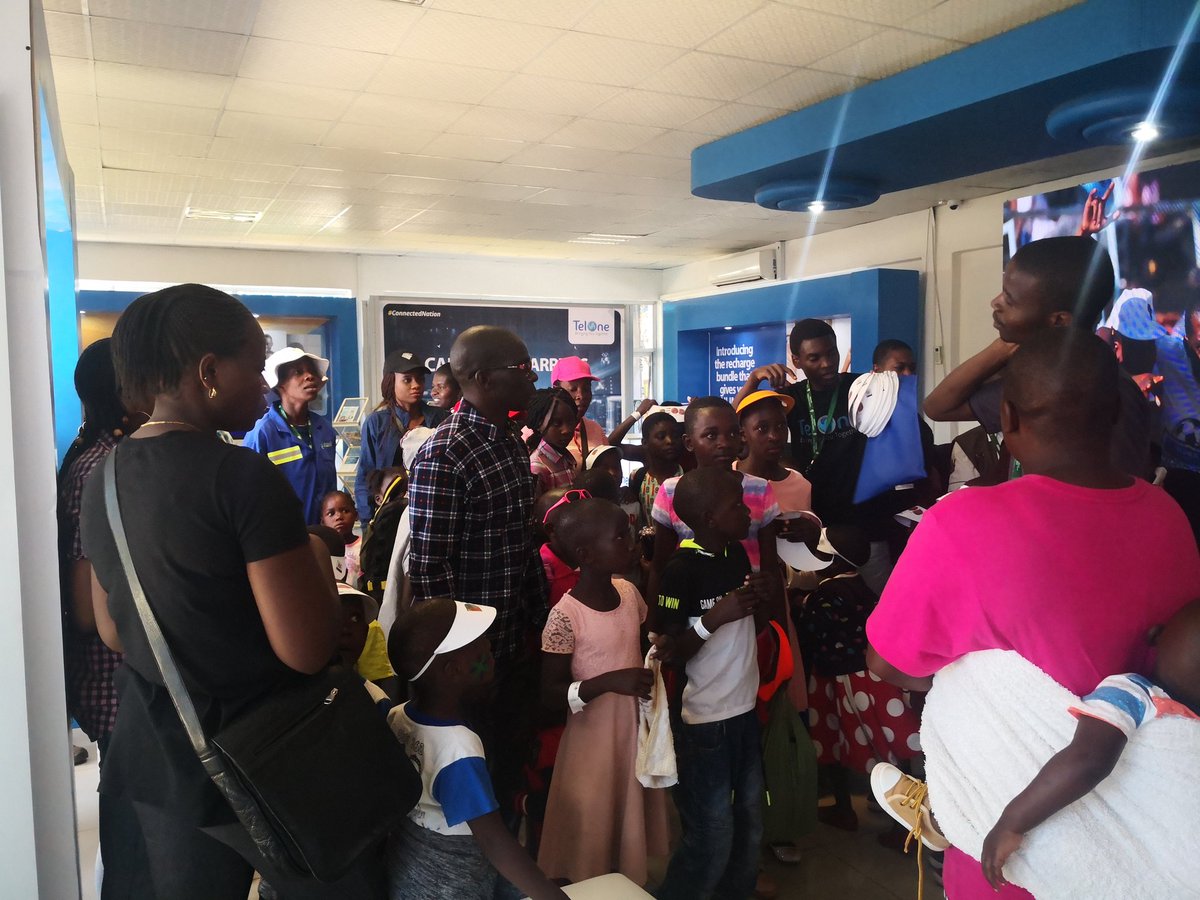 #VisitUs for exciting activities and give aways. The children are loving it #ZAS2019 #DigitallyEnabled