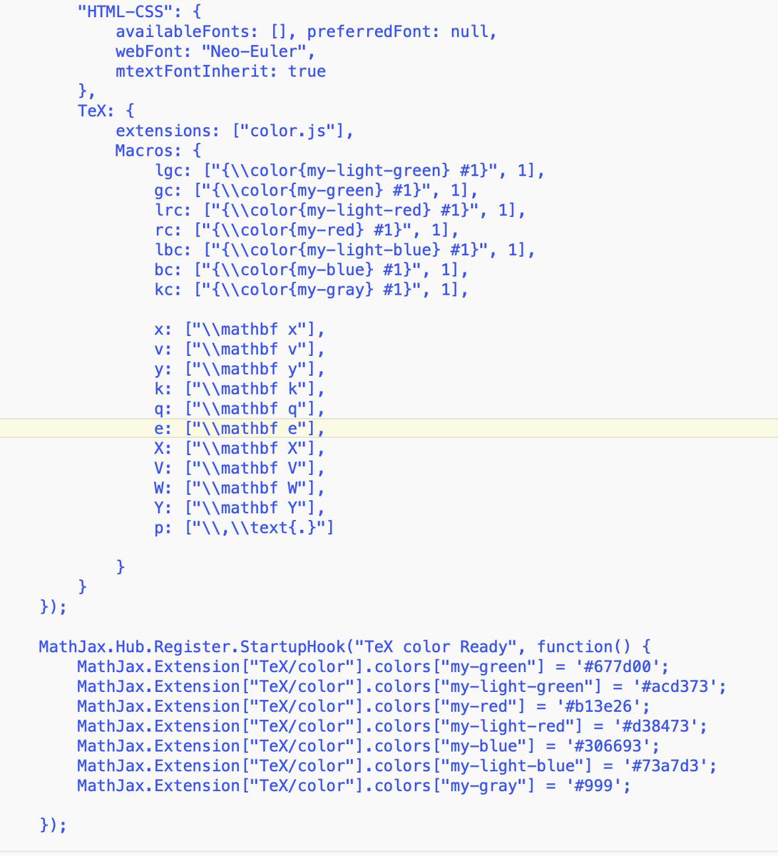 Peter Bloem It Basic Mathjax With A Lot Of Wrangling To Work In Some Latex Color Macros Here S The Js Equivalent Of My Preamble T Co 4i4rtnzgyq